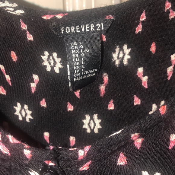 Floral mini button down dress - Picture 3 of 4